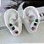 Trio Brincos Folheado Ouro 18k Quadrado - Imagem 2