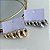 Trio Brincos Folheado Ouro 18k e Prata 925 Argolas Abaulada - Imagem 3