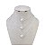 Colar Triplo Folheado Ouro 18k e Prata 925 Esfera - Imagem 4