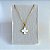 Colar Folheado Ouro 18k Trevo - Imagem 3