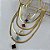 Colar Folheado Ouro 18k Fita Laminada Trevo - Imagem 8