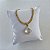 Pulseira Folheado Ouro 18k Fita Laminada Trevo - Imagem 3