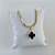 Pulseira Folheado Ouro 18k Fita Laminada Trevo - Imagem 2