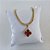 Pulseira Folheado Ouro 18k Fita Laminada Trevo - Imagem 4