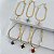 Pulseira Folheado Ouro 18k Fita Laminada Trevo - Imagem 1