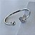 Bracelete Folheado Ouro 18k e Prata 925 Urso Cravejado - Imagem 3