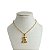 Colar Folheado Ouro 18k Urso - Imagem 1