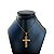 Corrente Masculina Aço Inoxidável Crucifixo - Imagem 1