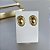 Brinco Folheado Ouro 18k Pequeno - Imagem 2
