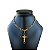 Corrente Masculina Aço Inoxidável Crucifixo - Imagem 1