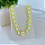 Choker Cristais Bijuteria Pérolas Olho Grego - Imagem 1