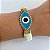 Pulseira Candy Colors Olho Grego - Imagem 1