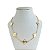 Colar Folheado Ouro 18k 5 Trevos - Imagem 4