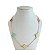 Colar Folheado Ouro 18k 5 Trevos - Imagem 3