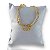 Pulseira Folheada Ouro 18k e Prata 925 Nó Bolinhas - Imagem 1