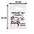 sacola Plástica Flork P 50 und Frases - Imagem 4