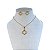Conjunto Folheado Ouro 18k Trevo Vazado - Imagem 1