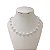 Choker Folheada Ouro 18k e Prata 925 Bolinhas - Imagem 2