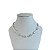 Choker Folheada Ouro 18k e Prata 925 Búzios - Imagem 2