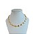 Choker Folheada Ouro 18k e Prata 925 Conchas - Imagem 1