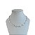 Choker Folheada Ouro 18k e Prata 925 Conchas - Imagem 2