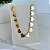 Choker Folheada Ouro 18k e Prata 925 Corações - Imagem 1