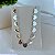Choker Folheada Ouro 18k e Prata 925 Corações - Imagem 2
