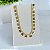 Choker Folheada Ouro 18k e Prata 925 Corações - Imagem 1