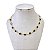 Choker Folheada Ouro 18k Ponto de Luz Cristais - Imagem 4