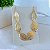 Choker Folheada Ouro 18k e Prata 925 Folhas - Imagem 1