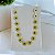 Choker Folheada Ouro 18k e Prata 925 Margaridas - Imagem 4