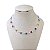 Choker Folheada Ouro 18k e Prata 925 Olho Grego - Imagem 3