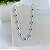Choker Folheada Ouro 18k e Prata 925 Olho Grego - Imagem 2
