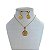 Conjunto Folheado Ouro 18k Pai Nosso - Imagem 1