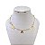 Choker Folheada Ouro 18k Mãe - Imagem 1