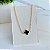 Choker Folheada Ouro 18k Trevo - Imagem 2