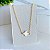 Choker Folheada Ouro 18k Trevo - Imagem 3