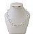 Choker Folheada Ouro 18k e Prata 925 Elos Corações - Imagem 2