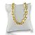 Pulseira Folheada Ouro 18k Correntaria Elos Bolinhas - Imagem 1