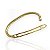 Bracelete Folheado Ouro 18k Passante - Imagem 2