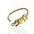 Bracelete Folheado Ouro 18k Tigre - Imagem 2