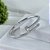 Bracelete Folheado Ouro 18k e Prata 925 Inspired Prego Cravejado - Imagem 2