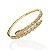 Bracelete Folheado Ouro 18k e Prata 925 Inspired Serpente Cravejado - Imagem 1