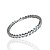 Bracelete Folheado Ouro 18k e Prata 925 Redondo Cravejado - Imagem 2
