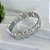Bracelete Folheado Ouro 18k e Prata 925 Mandamentos - Imagem 2