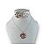 Conjunto Folheado Ouro 18k e Prata 925 Redondo Chapeado - Imagem 2