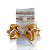 Conjunto Infantil Laço e Kit Pulseiras Borboleta - Imagem 3