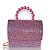 Bolsa Infantil Clutch Alça Bolinhas Brilhante - Imagem 7