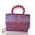 Bolsa Infantil Clutch Alça Bolinhas Brilhante - Imagem 5