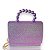 Bolsa Infantil Clutch Alça Bolinhas Brilhante - Imagem 4